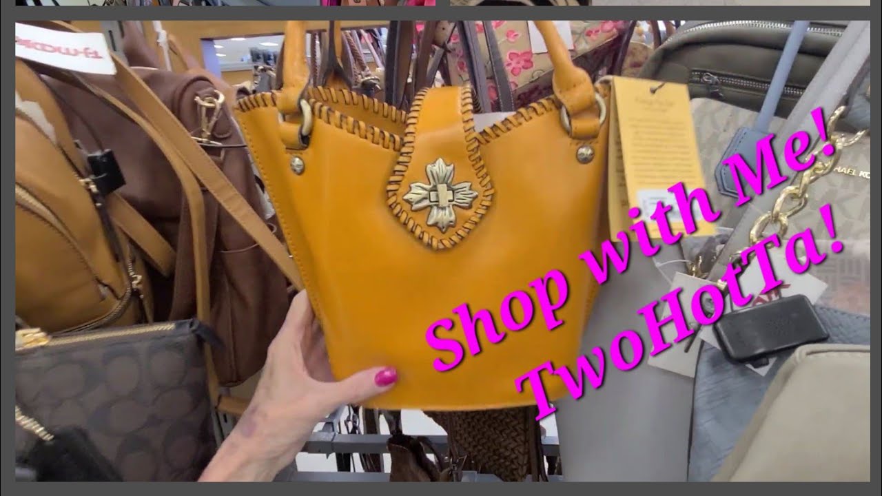 TJ Maxx! Patricia Nash, Dooney, Michael Kors, Coach FULL RACKS! Aldo, Margo NY, Leathers & Vegan!