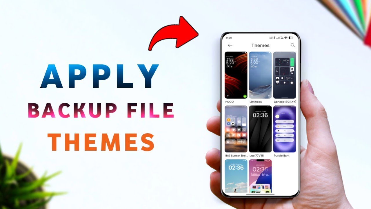✅ How to Apply backup file in Xiaomi HyperOS/Miui 14 | Hyperos Themes