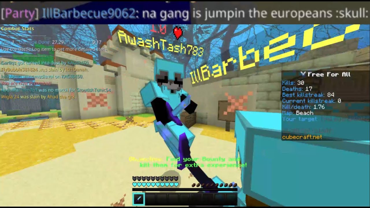 running eu with @IllBarbecue . cc ffa part 15