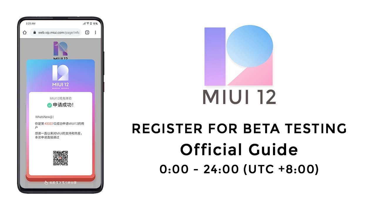 MIUI 12 : How To Register For Beta Testing (Official Guide)