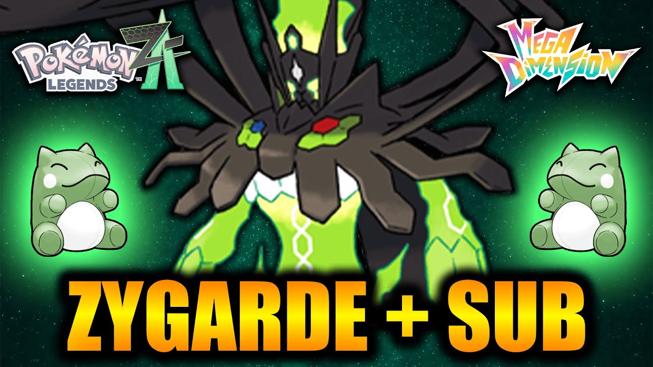 THEY FORGOT ABOUT SUBSTITUTE MEGA ZYGARDE | Pokémon Legends Z-A Ranked Battles