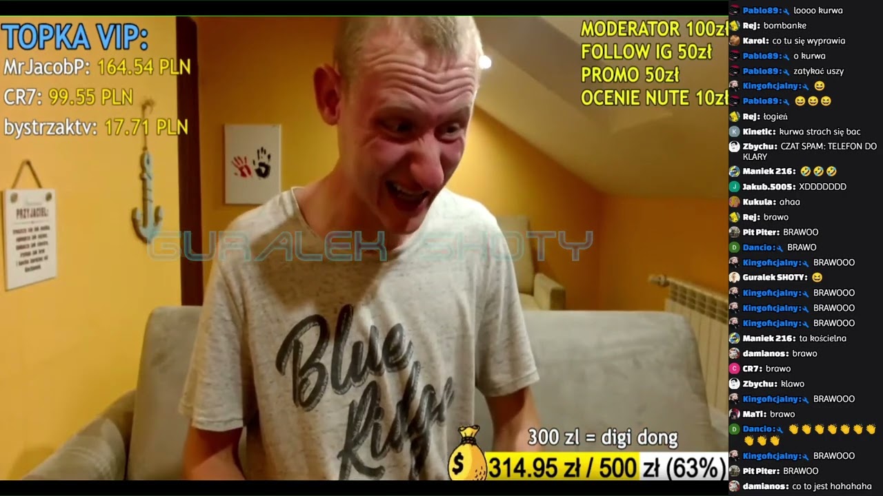 Guralek SHOTY - Grzesiu śpiewa i wali DIGI DONGA 😨 **BEST TALENT 🤣** | #PL #GuralekShoty #GuralShoty