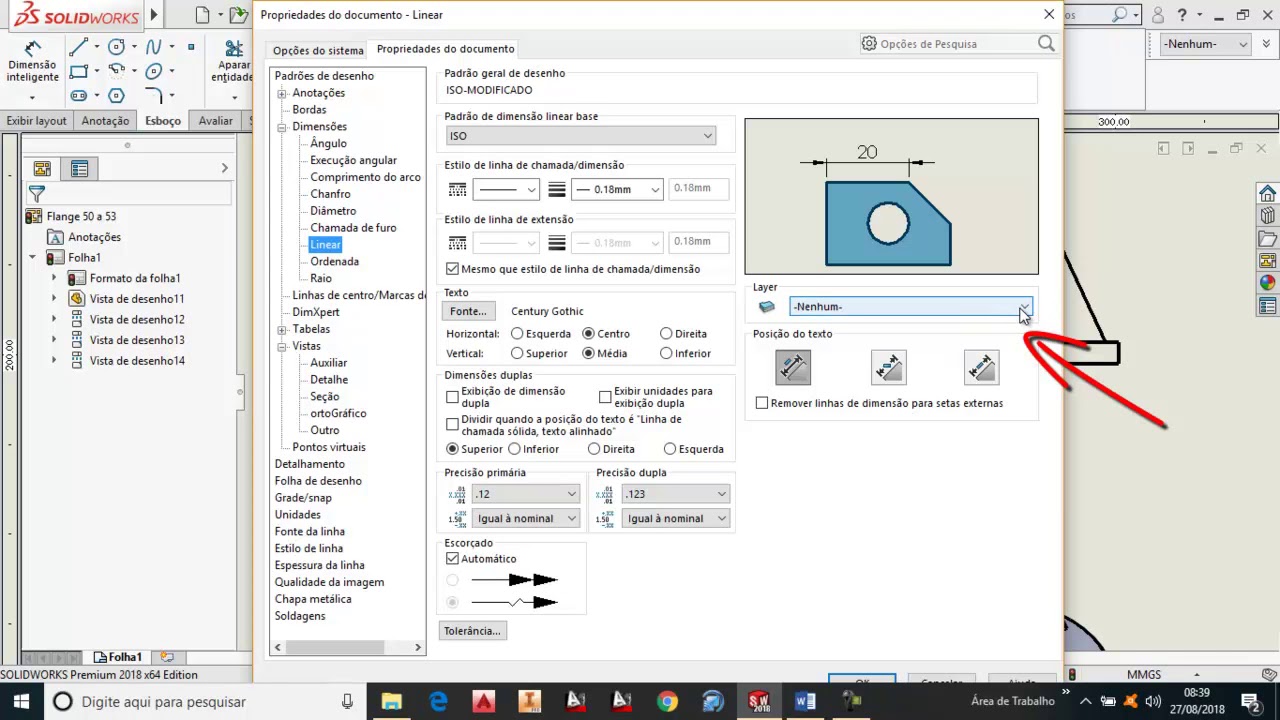 Configurando Cotas