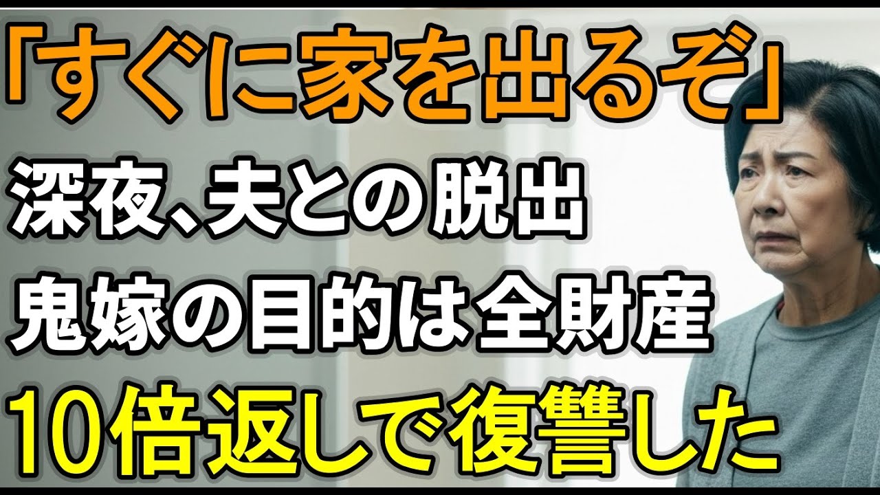「今すぐ家を出ろ！」財産を狙った嫁に“10倍返し”で反撃した68歳の決断【シニアライフ】