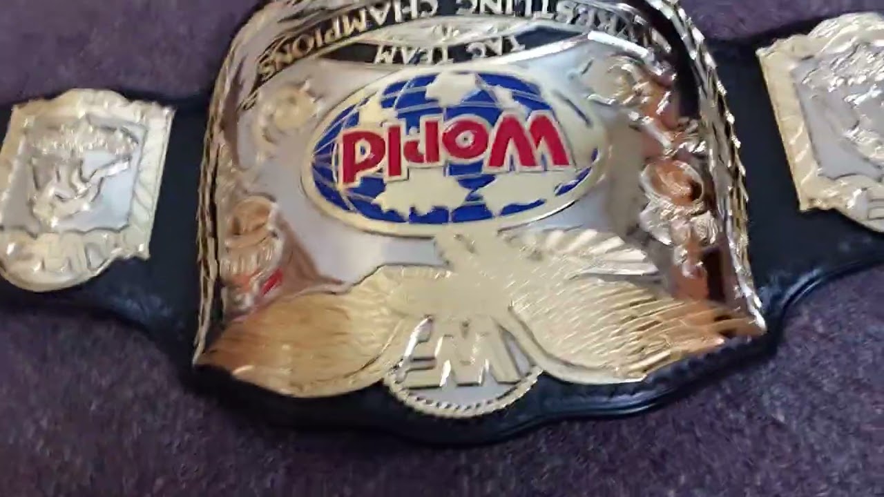 UNBOXING ORM BELTS HD WWF classic tag team belt!!