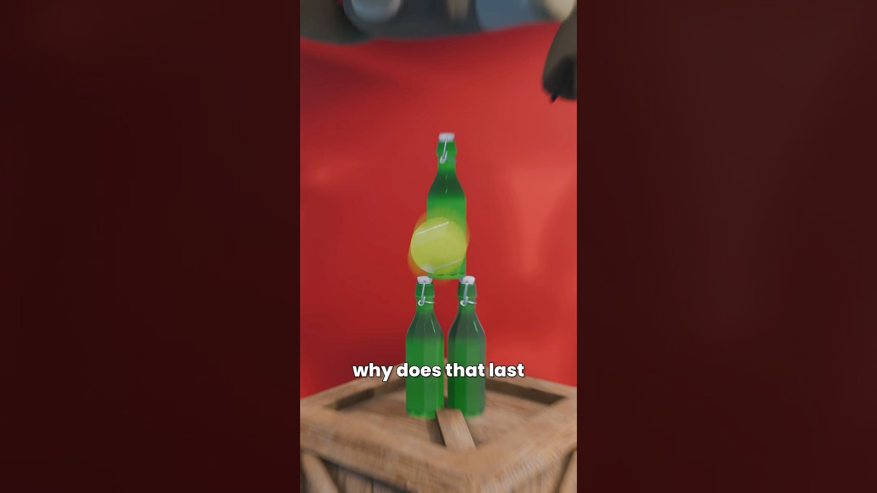 Trick To Win Carnival Bottle Knockdown Game Every Time! 😱