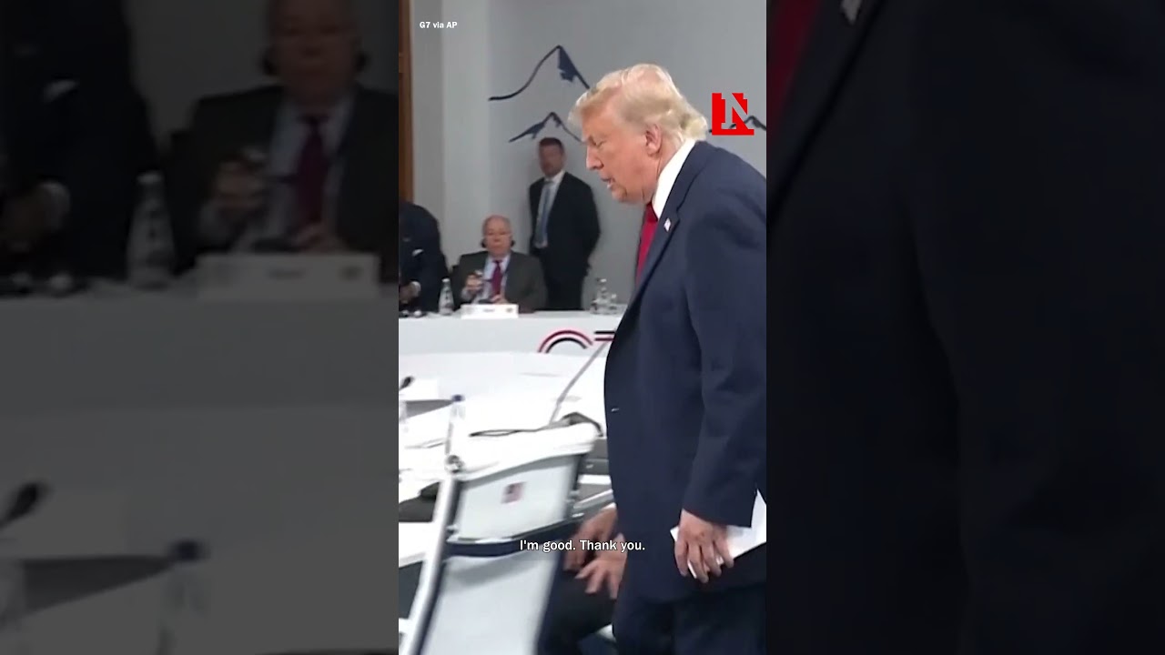 Trump Says &lsquo;I&rsquo;m The Boss&rsquo; To G7 Leaders After Arriving Late For Meeting