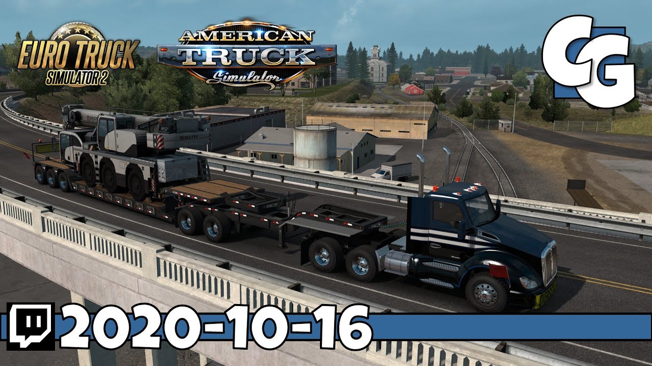 1.39 Open Beta Exploration - ETS2 / ATS Vanilla (No Mods) - VOD - 2020-10-16