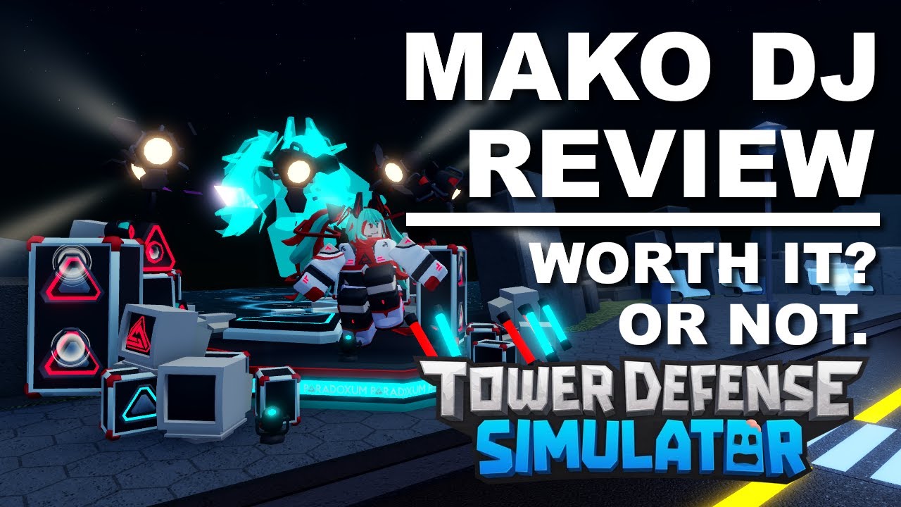 Mako DJ Skin Review, Should You Buy It Or Not? | Roblox TDS