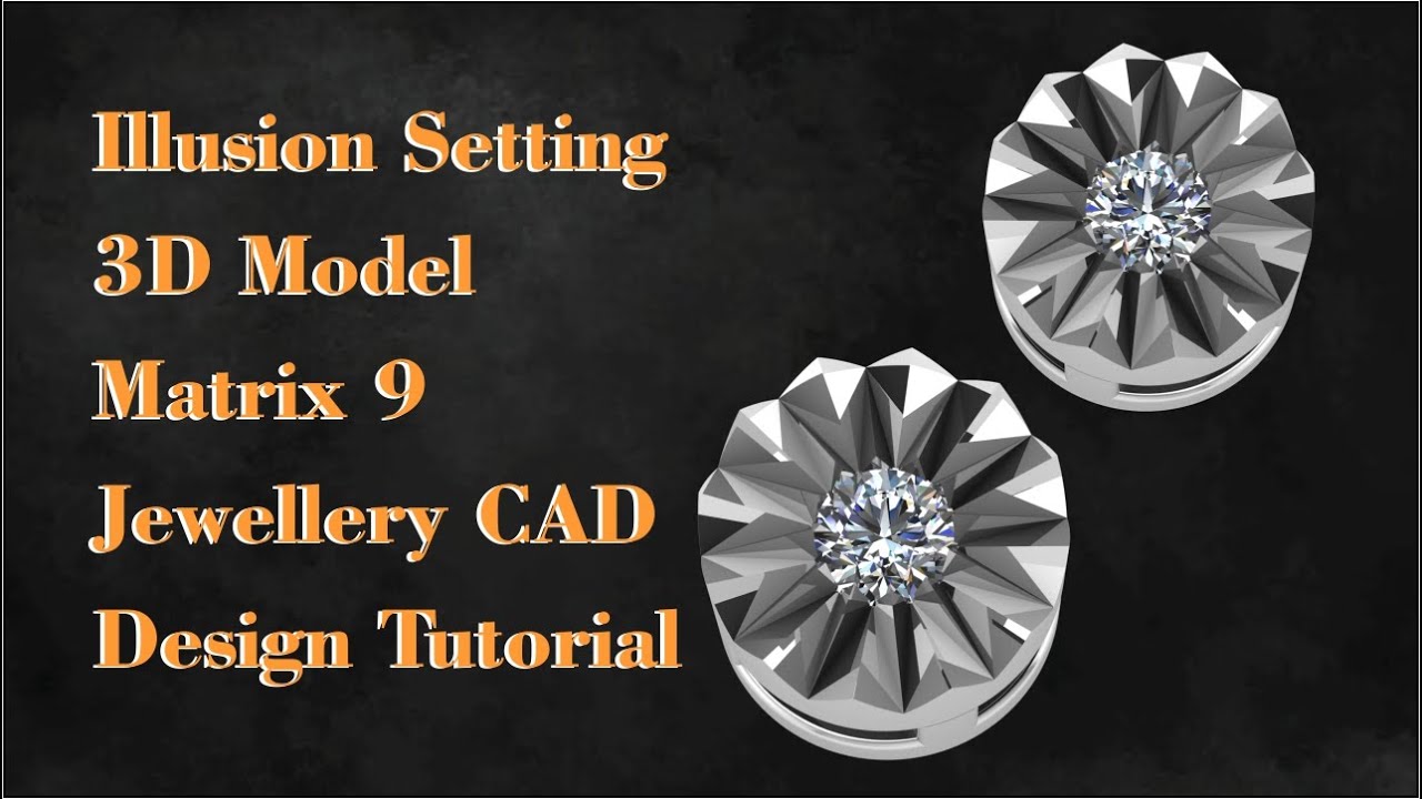HOW TO CREATE ILLUSION SETTING COLLET WITH ROUND STONE || 