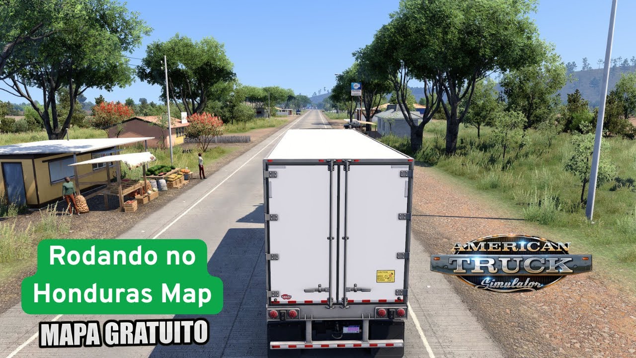 American Truck Simulator - Rodando no Honduras Map ( Gratuito )