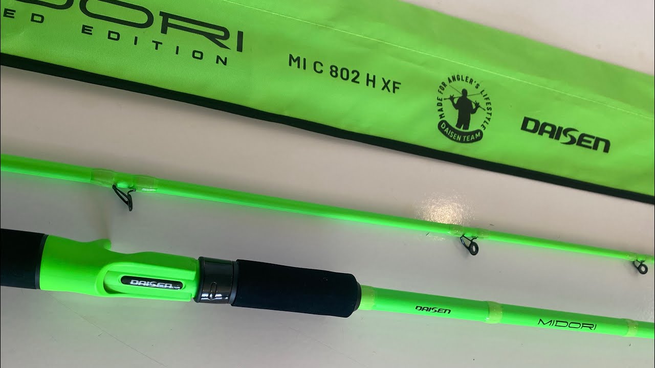 Um verdadeiro canhão para os pesqueiros, nova Vara Midori Daisen Limited Edition!!! 🤟🏻😁🎣