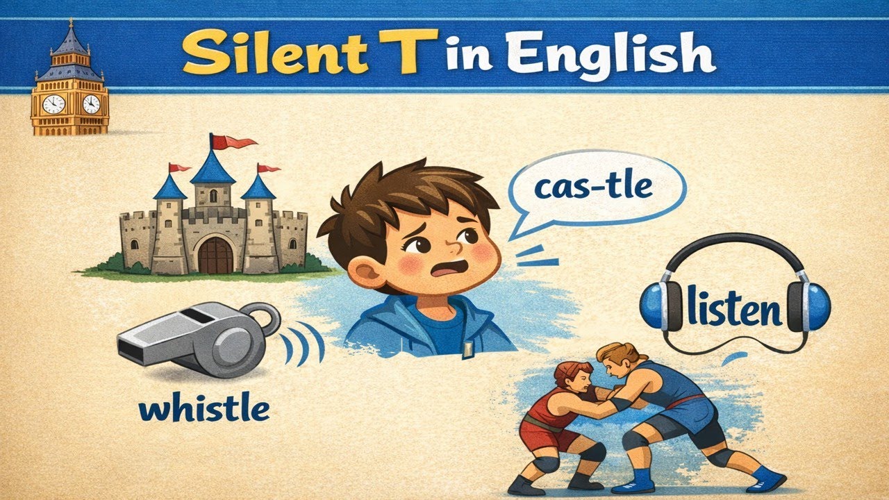 Silent Letters : Letter ( T )