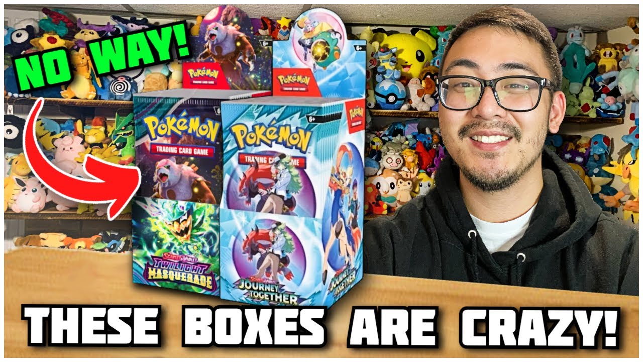 Pokémon's HALF BOOSTER BOXES Are 🔥🔥🔥! Insane PULLS!