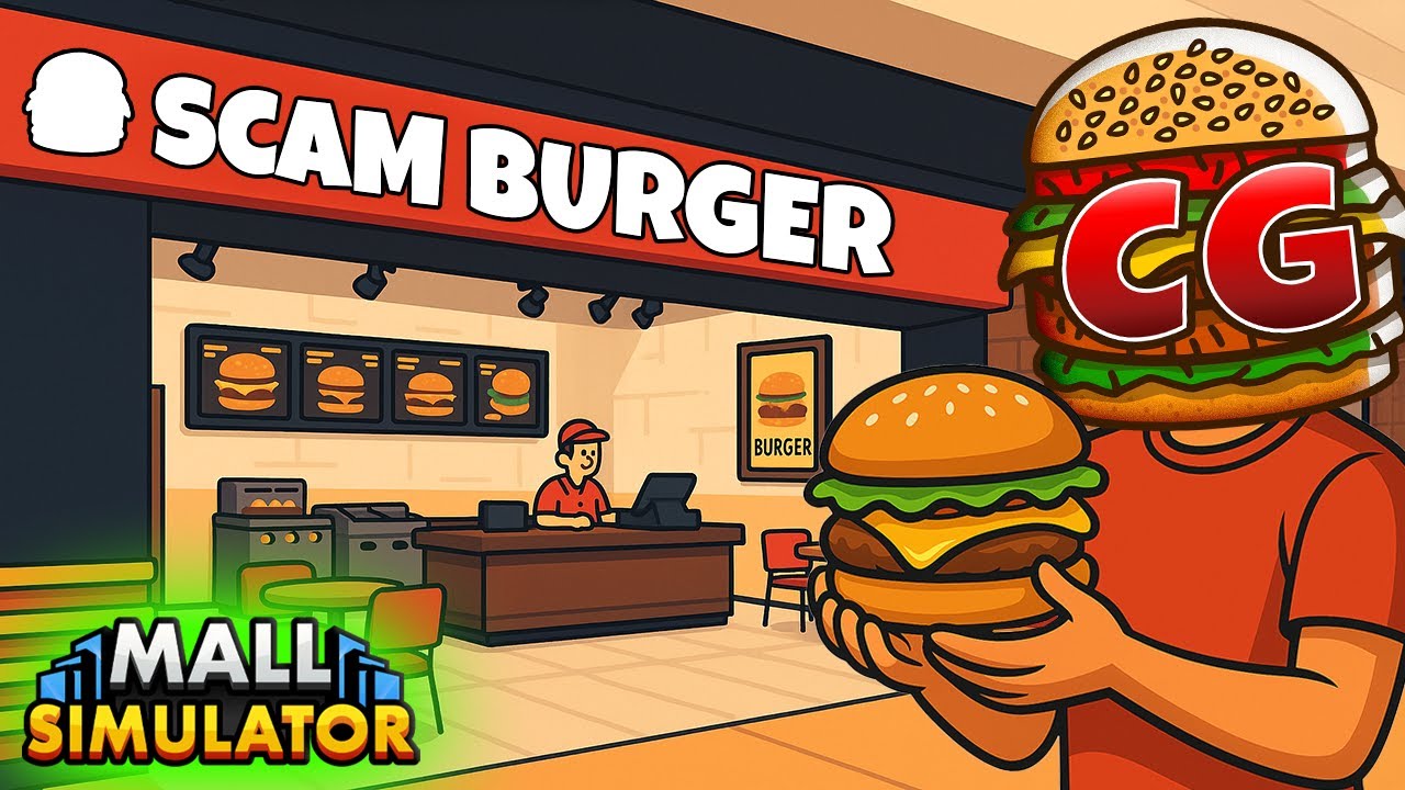I Built the Most OVERPRICED Burger Shop in Mall Simulator!