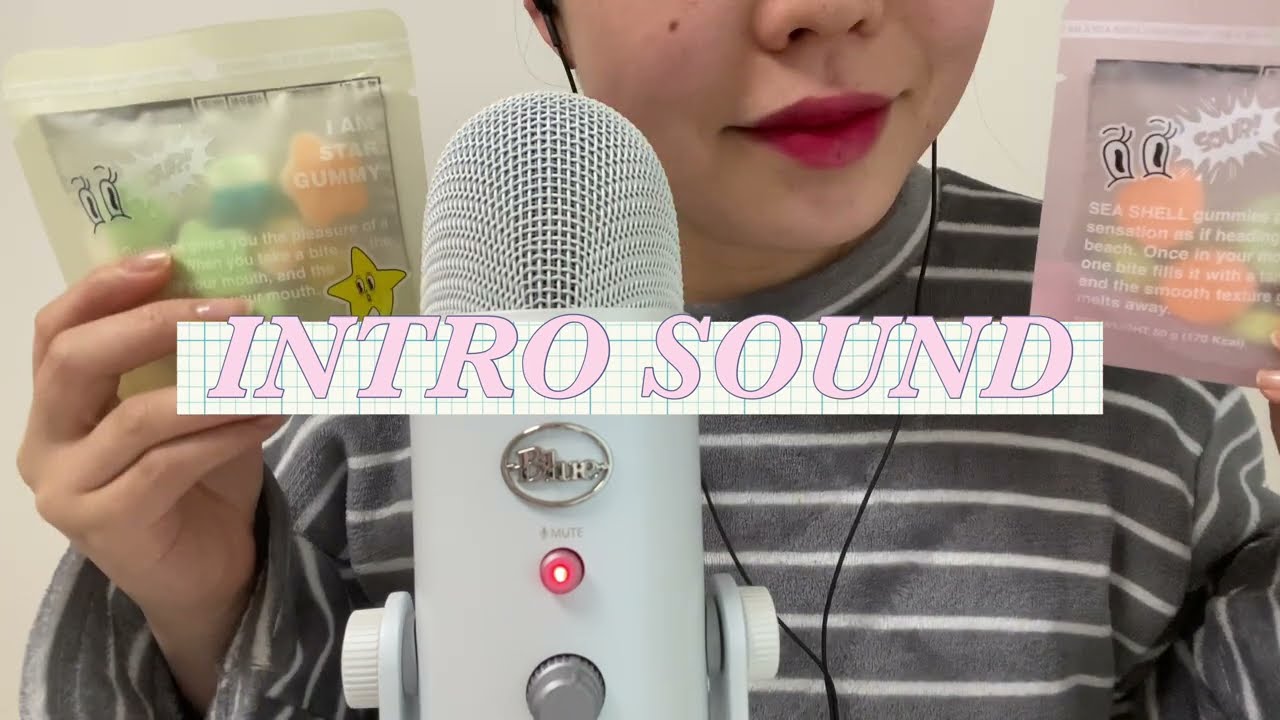 K ASMR 마이크 테스트겸 젤리먹으며 수다떨어요☺️🤎