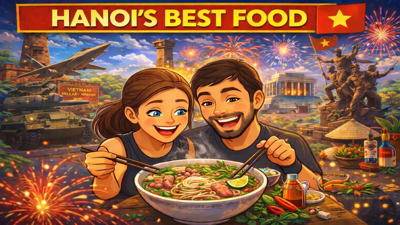 WE TRIED HANOI'S BEST FOOD | Backpacking SEA