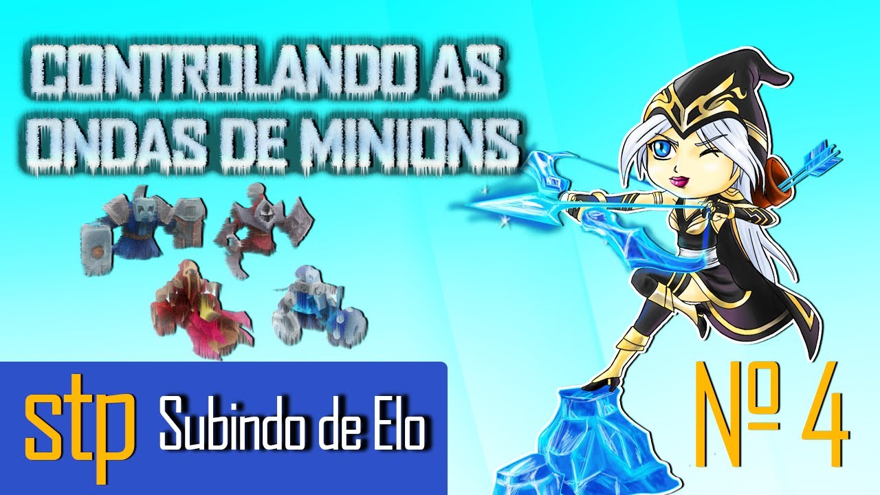Como CONTROLAR AS ONDAS DE MINIONS - LEAGUE OF LEGENDS