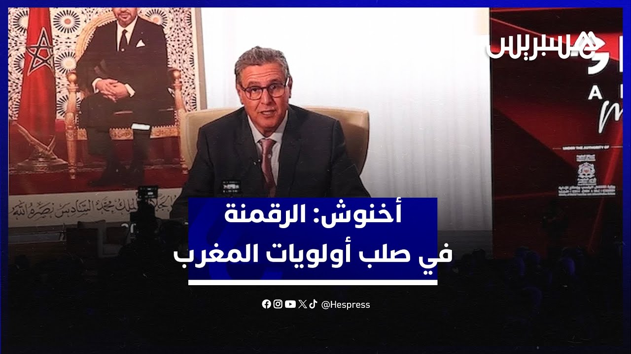 أخنوش: الهجمات السيبرانية 