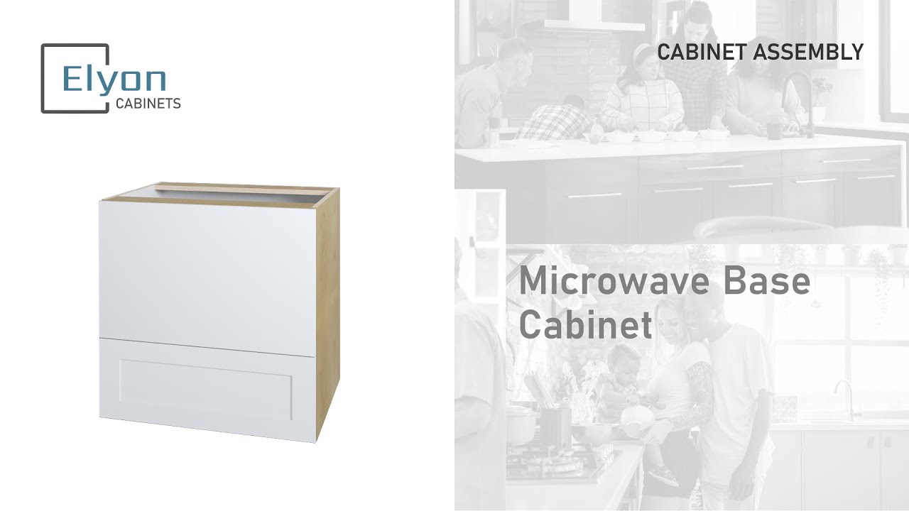 Microwave Base Cabinet