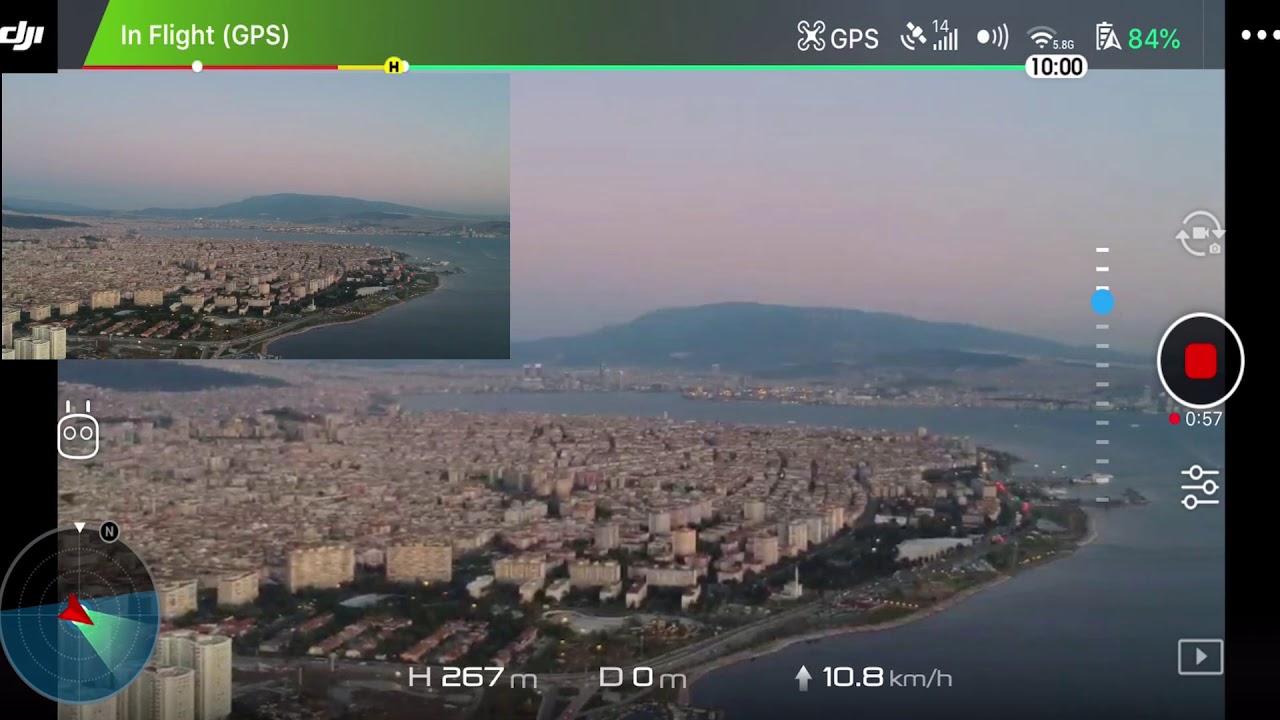 DJI Spark ile Türkiye'de FCC modda irtifa/ yükseklik testi denemesi. DJI Spark Altitude test in FCC.