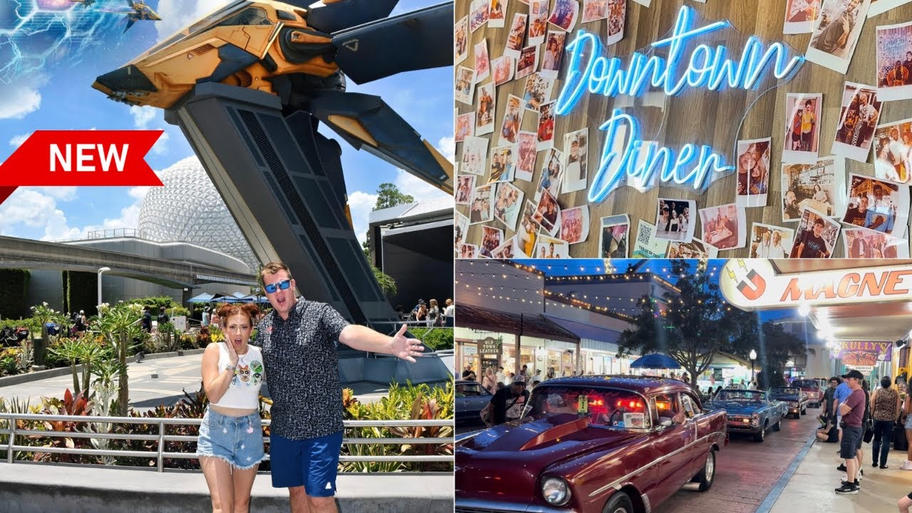 LOST MY GLASSES on Guardians! 🤯 Orlando Florida Vlog &ndash; Disney EPCOT, Celebration & Old Town 2025 🇺🇸 