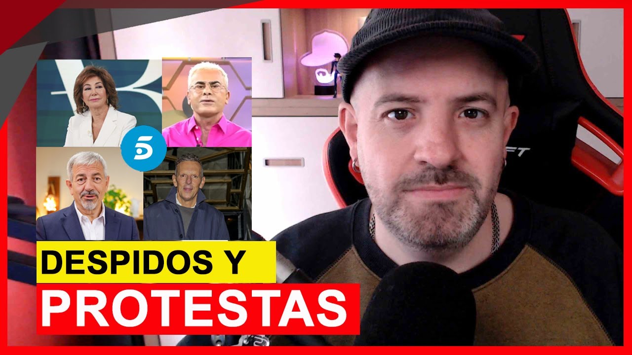 DESPIDOS Y PROTESTAS en Telecinco y comunicado importante