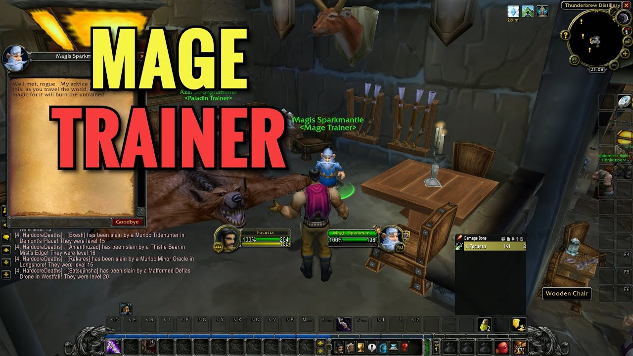 Kharanos Mage Trainer (WoW Classic)