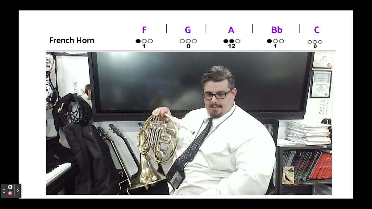 First 5 notes on French Horn