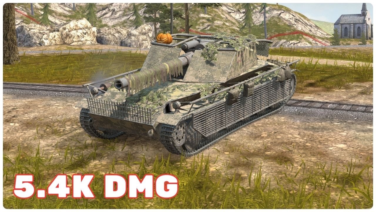 Rhm.- B WT● 5.4 K DAMAGE ● Team Betrayed Him ● WoT Blitz