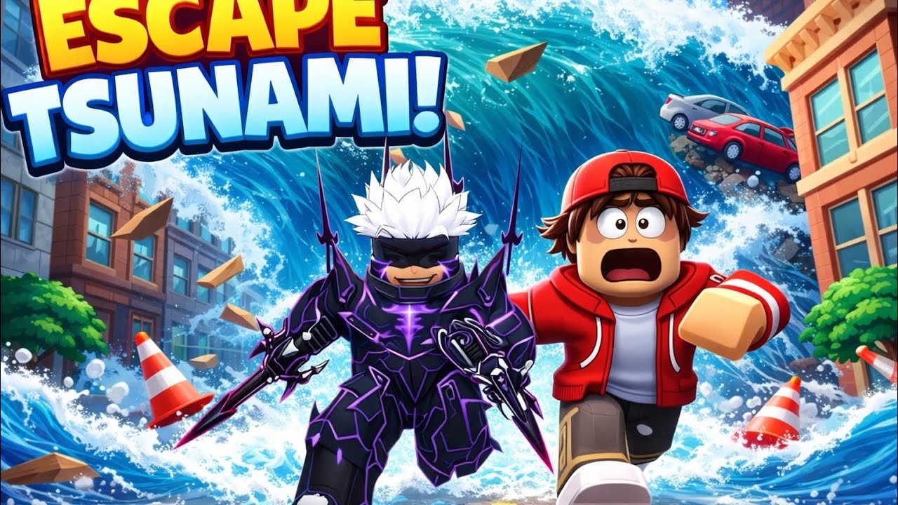 Escape tsunami for brainrots epic video!!!!! #roblox #brainrot #robloxedit 