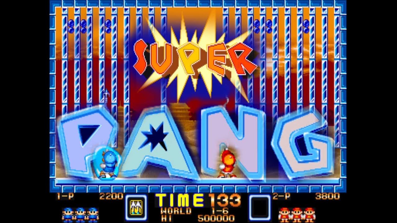 Super Pang  Arcade Version Intro  - 1990 - Retro Gaming