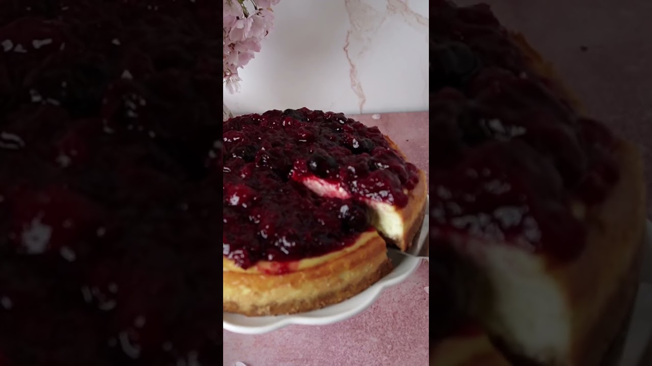 Cherry cheesecake 🍒🌸 #cheesecake #cherry #cherryblossom #foodie #foodphotography #dessert #yum