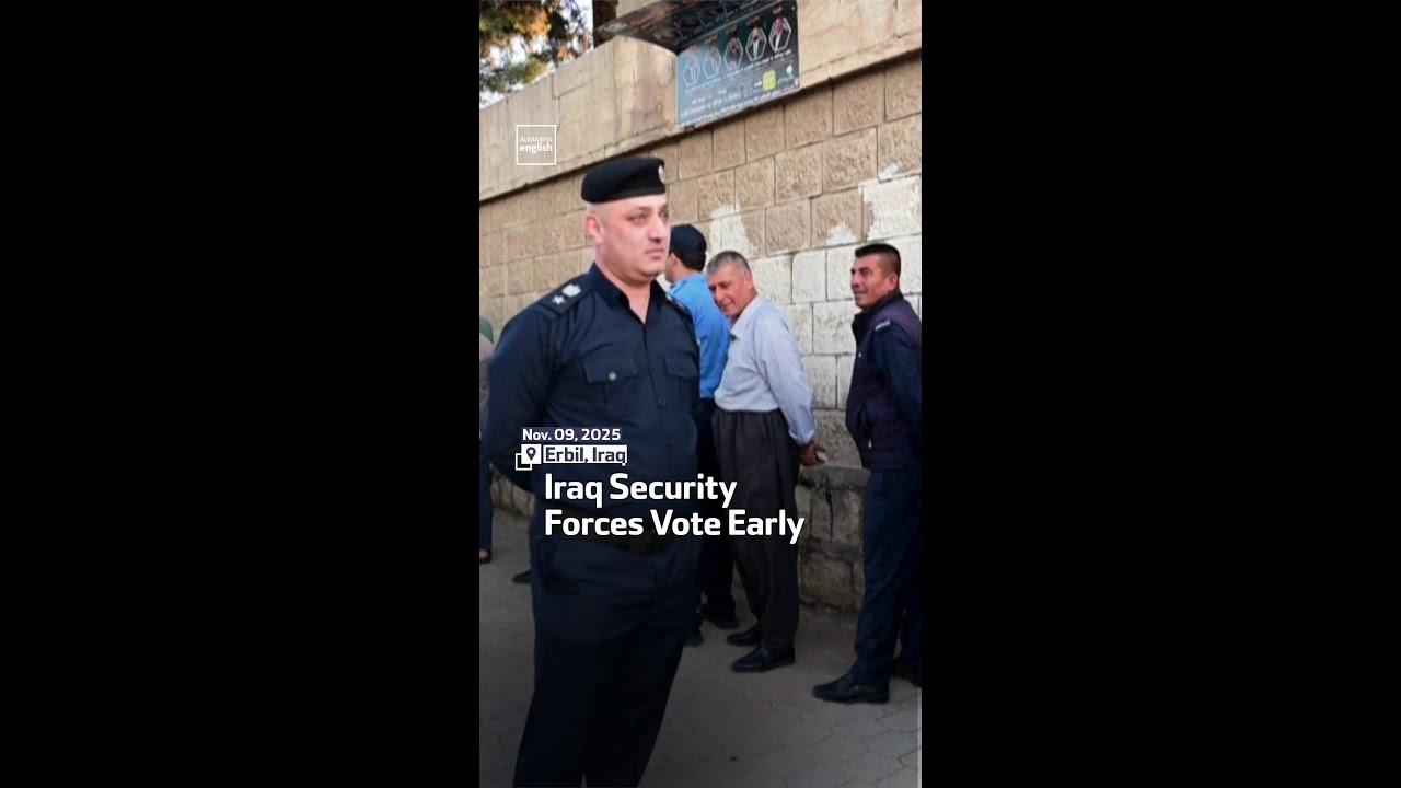 Iraq Security Forces Vote Early
