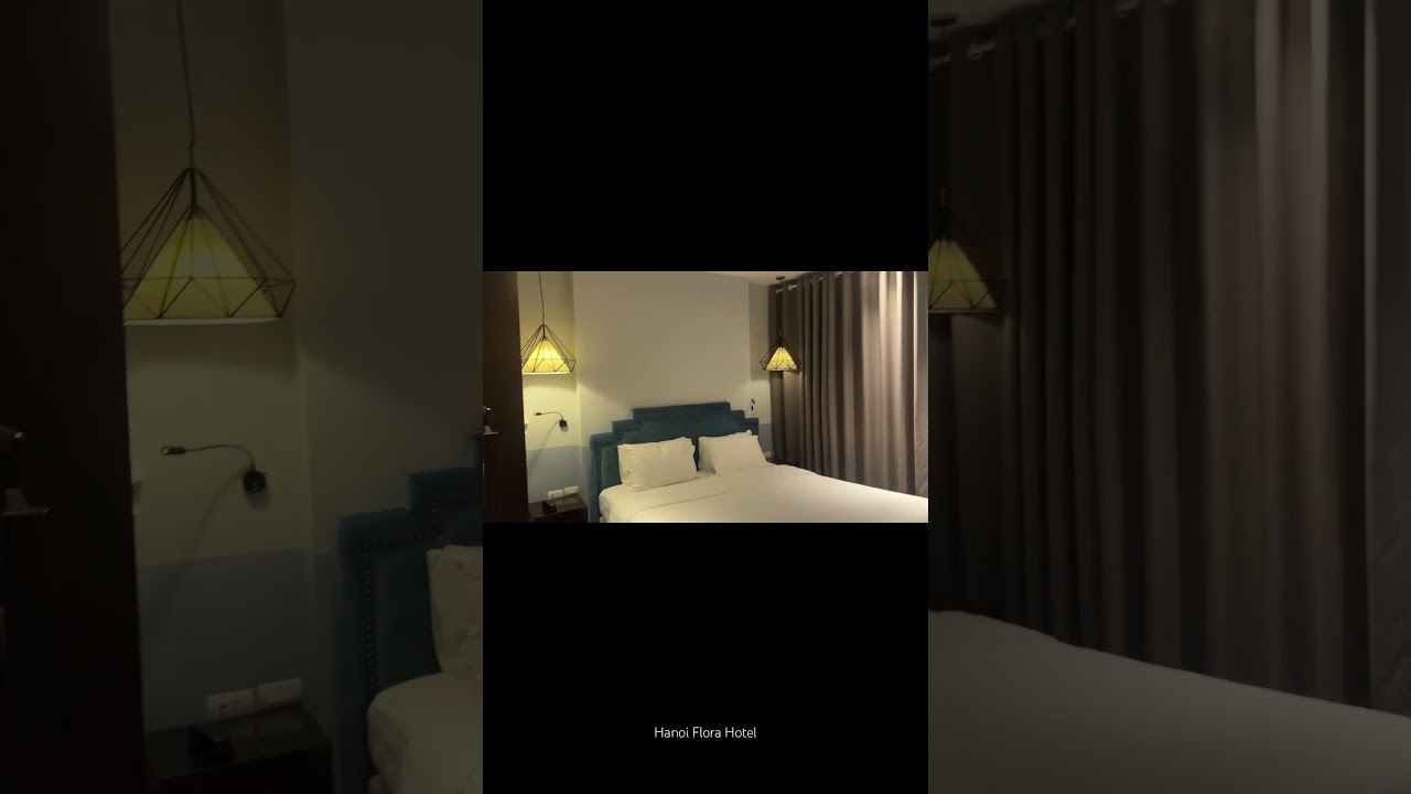 Hanoi Flora Hotel - Deluxe double room and Deluxe Family room with City View #hanoi #vietnamhotel