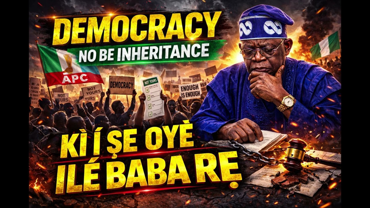 Democracy Kì Í Ṣe Oyè Ilé Baba Rẹ #tinubu #apc #viral