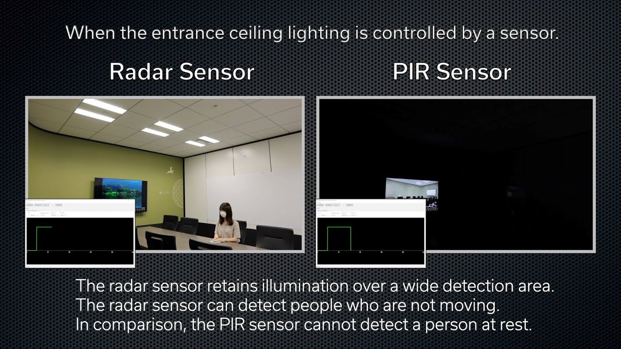 Radar Sensor vs PIR Sensor