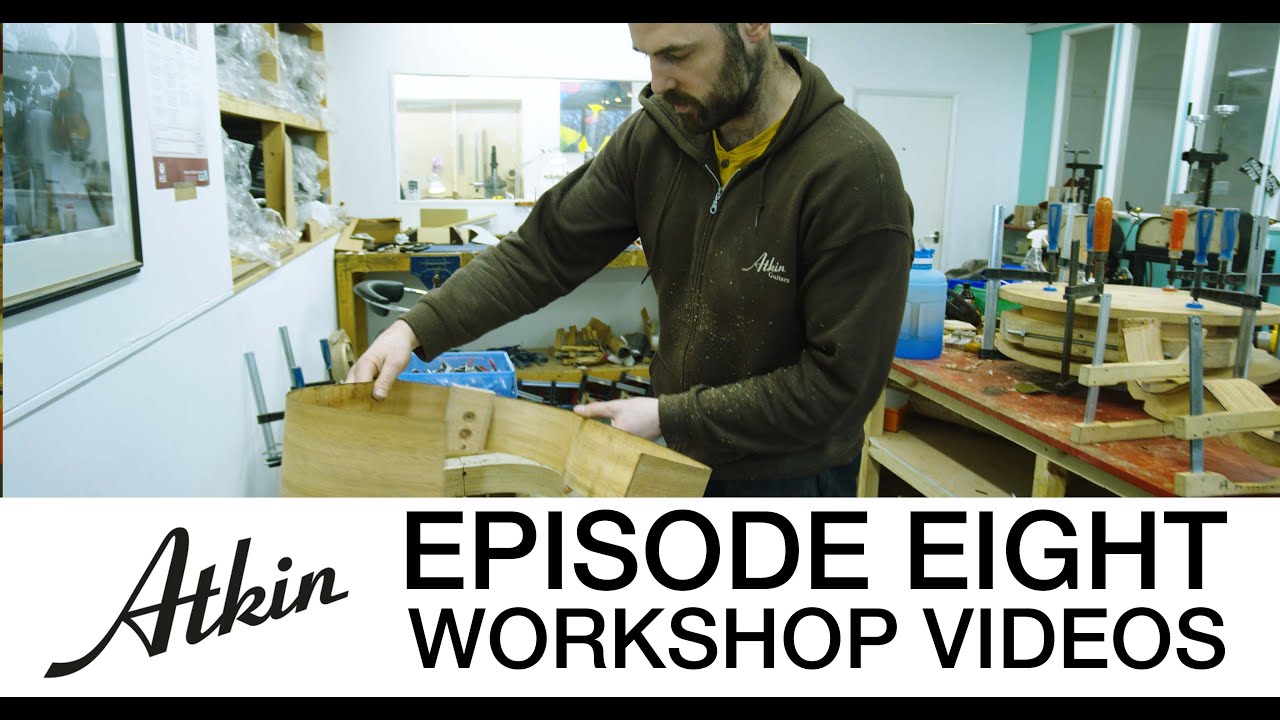 Atkin Guitars Workshop Videos Ep 8 - How to build the acoustic guitar body box and neck