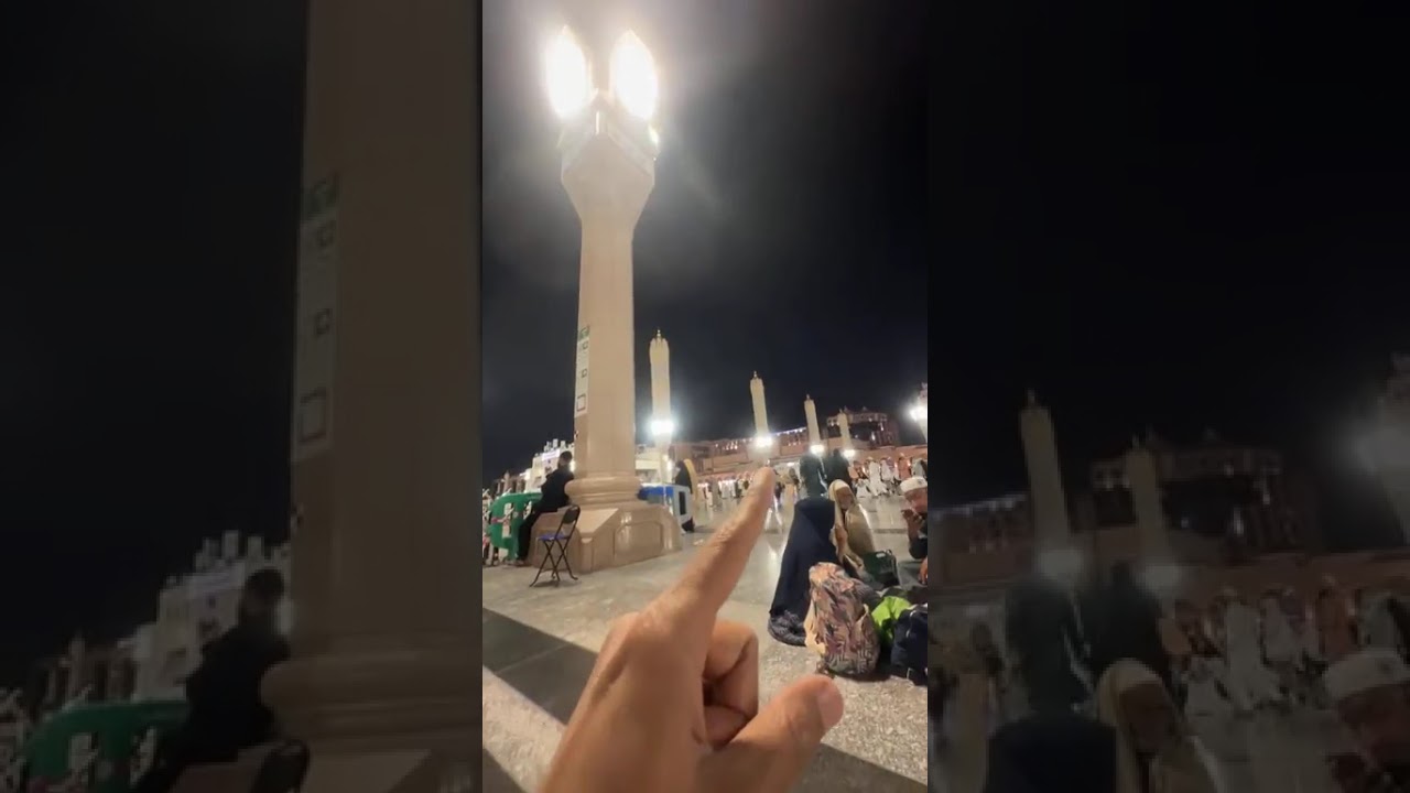 🌙-Masjid Nabawi میں تراویح کی عبادت اور مکمل منظر
