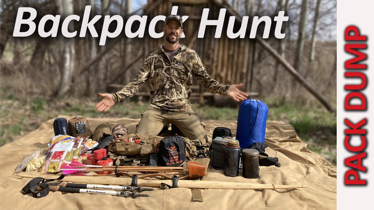 Pack Dump - 7 DAY Backpack Hunting Gear