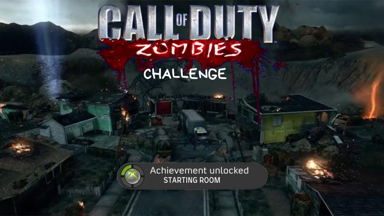 Испытание «Зомби в Call of Duty: только первая комната» на карте Nuketown