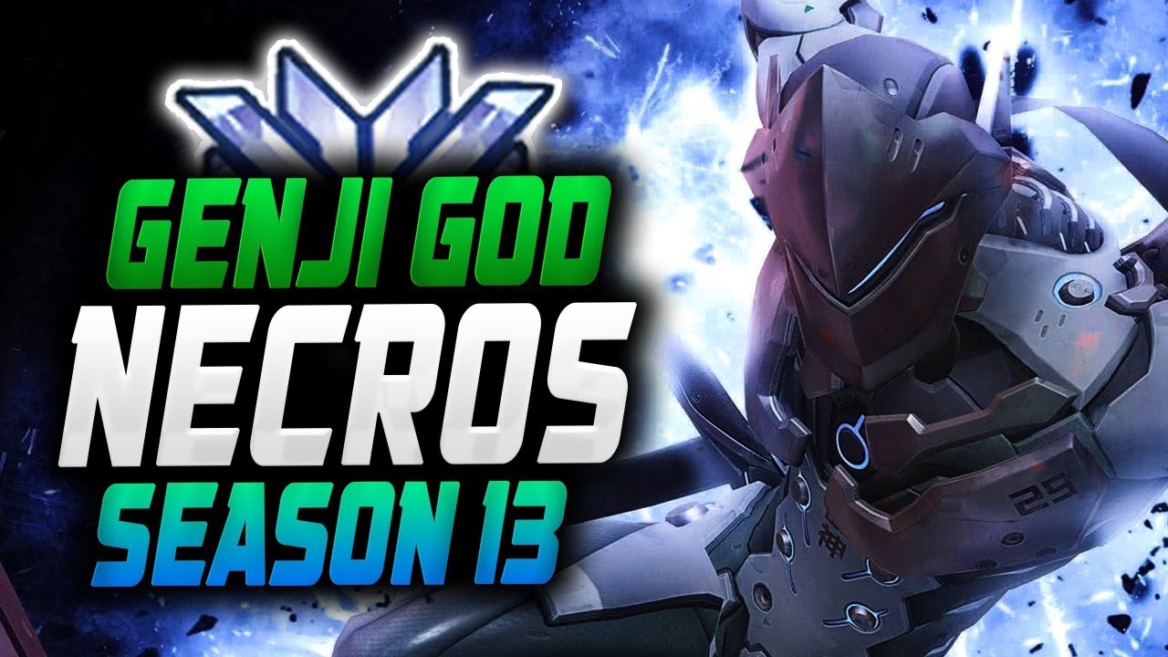 Necros Amazing Genji - 4324 SR! [ OVERWATCH SEASON 13 TOP 500 ]