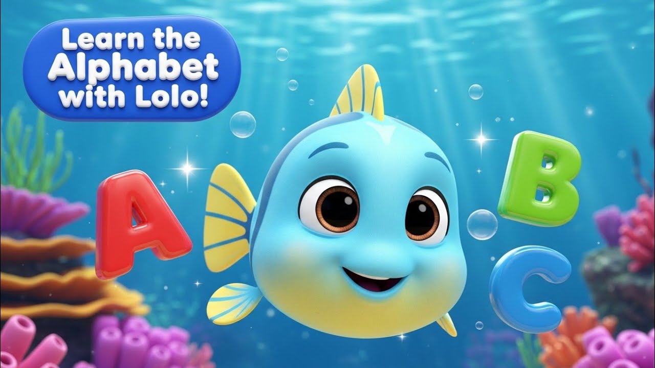 Sing the ABC with Lolo Fish! 🎶🐠