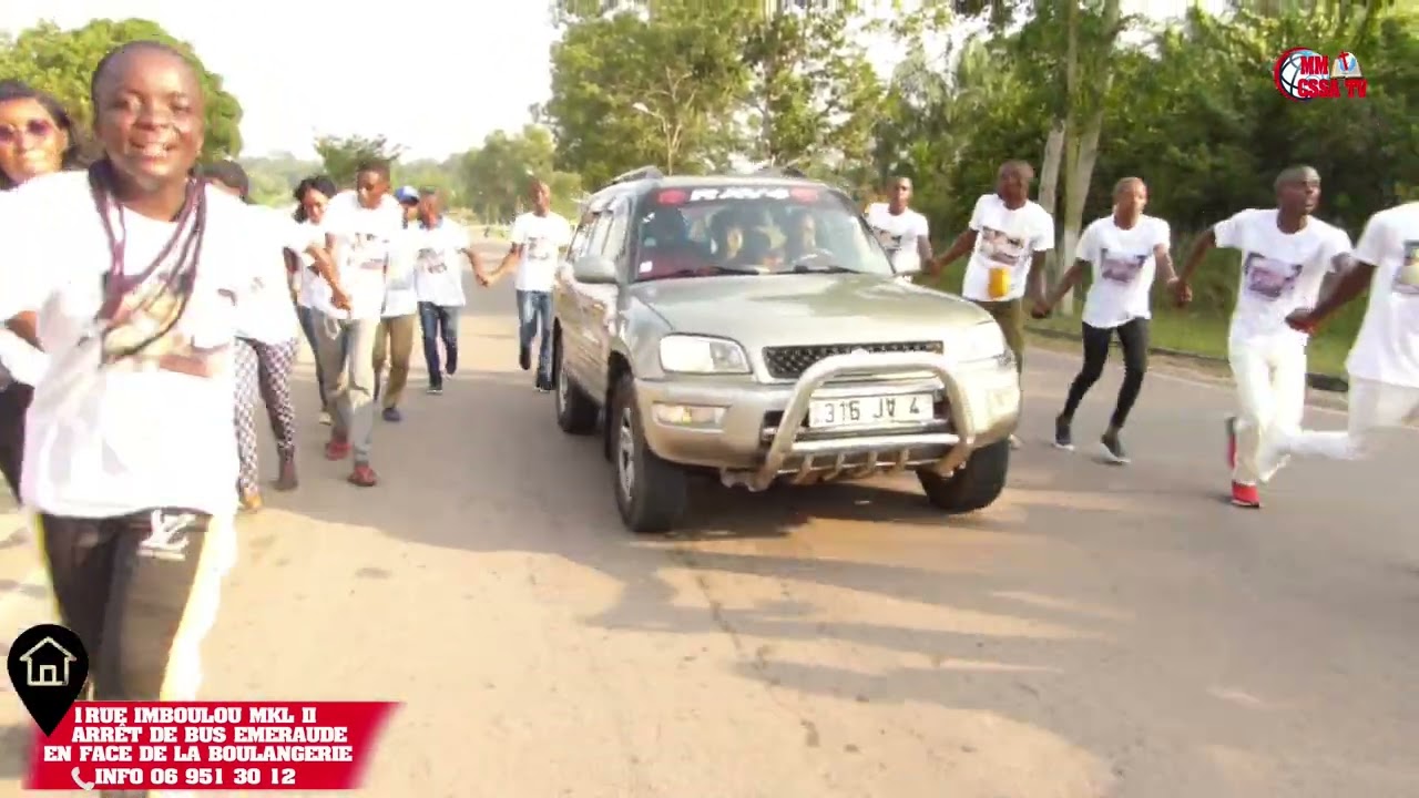 L'entrée du prophète des nations Ezéchiel flamme dans la ville de Makoua, le 06 Mai 2024.
