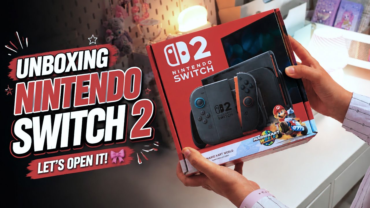 Nintendo Switch 2 Unboxing: I Touched It and Now I Can&rsquo;t Feel My Face