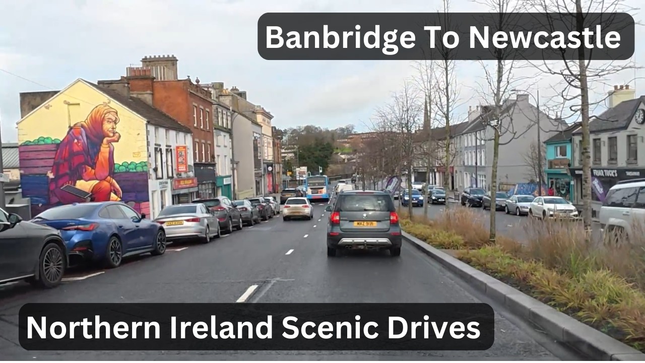 Winter Drive from Banbridge to Newcastle via Castlewellan | Northern Ireland Scenic Drives