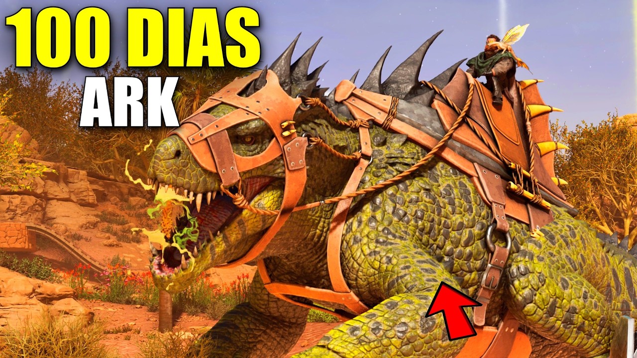 Sobrevivo 100 Días en ARK Ascended en Scorched Earth #7