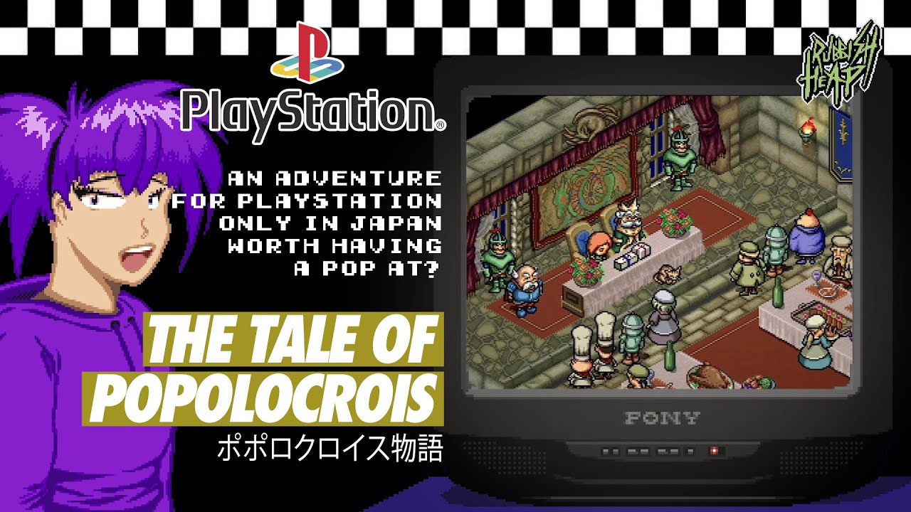 A beautiful heartwarming 2D PlayStation JRPG - Popolocrois Monogatari Review（ポポロクロイス物語プレイステーション版）