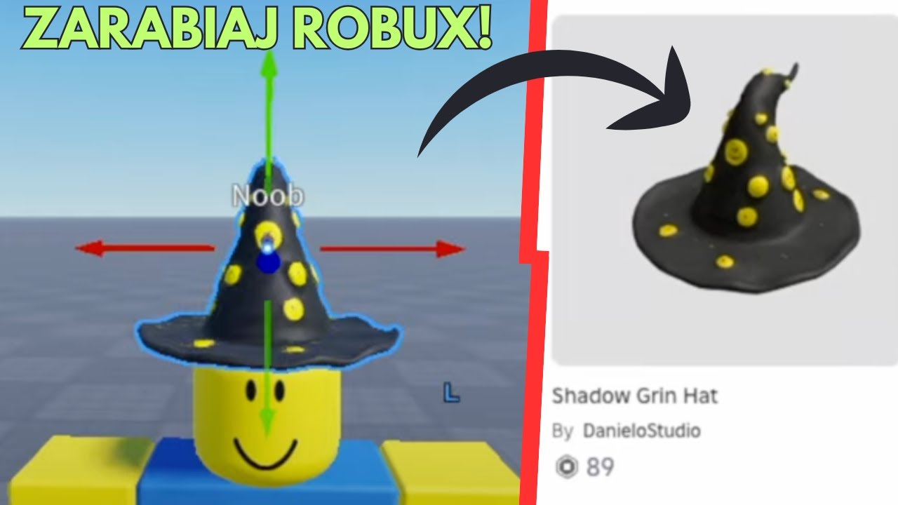 JAK TWORZYĆ I SPRZEDAWAĆ ITEMY UGC W ROBLOX?! (ZARABIAJ ROBUX)