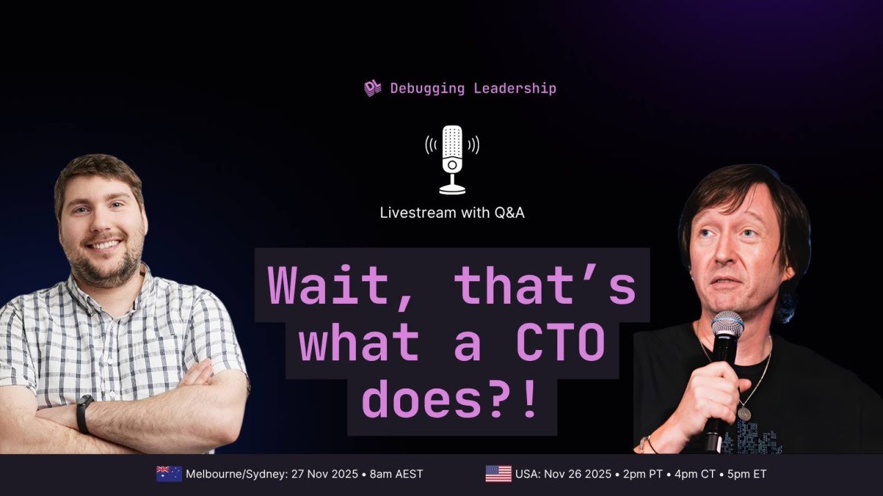 Wait, that’s what a CTO does?!
